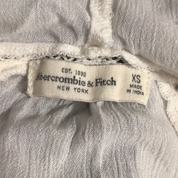Abercrombie & Fitch Boho Top with Back Tie Size XS - Picture 11 of 12